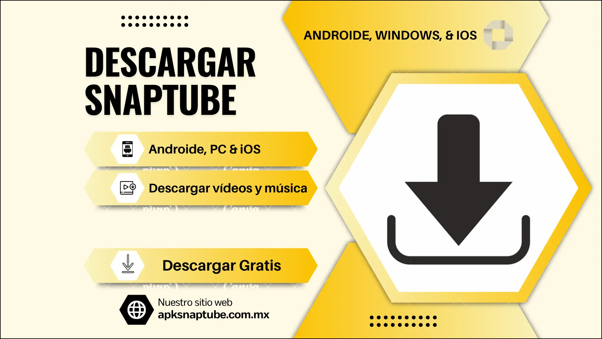 Descargar Snaptube APK gratis 2025 - Última versión 3 Descargar Snaptube